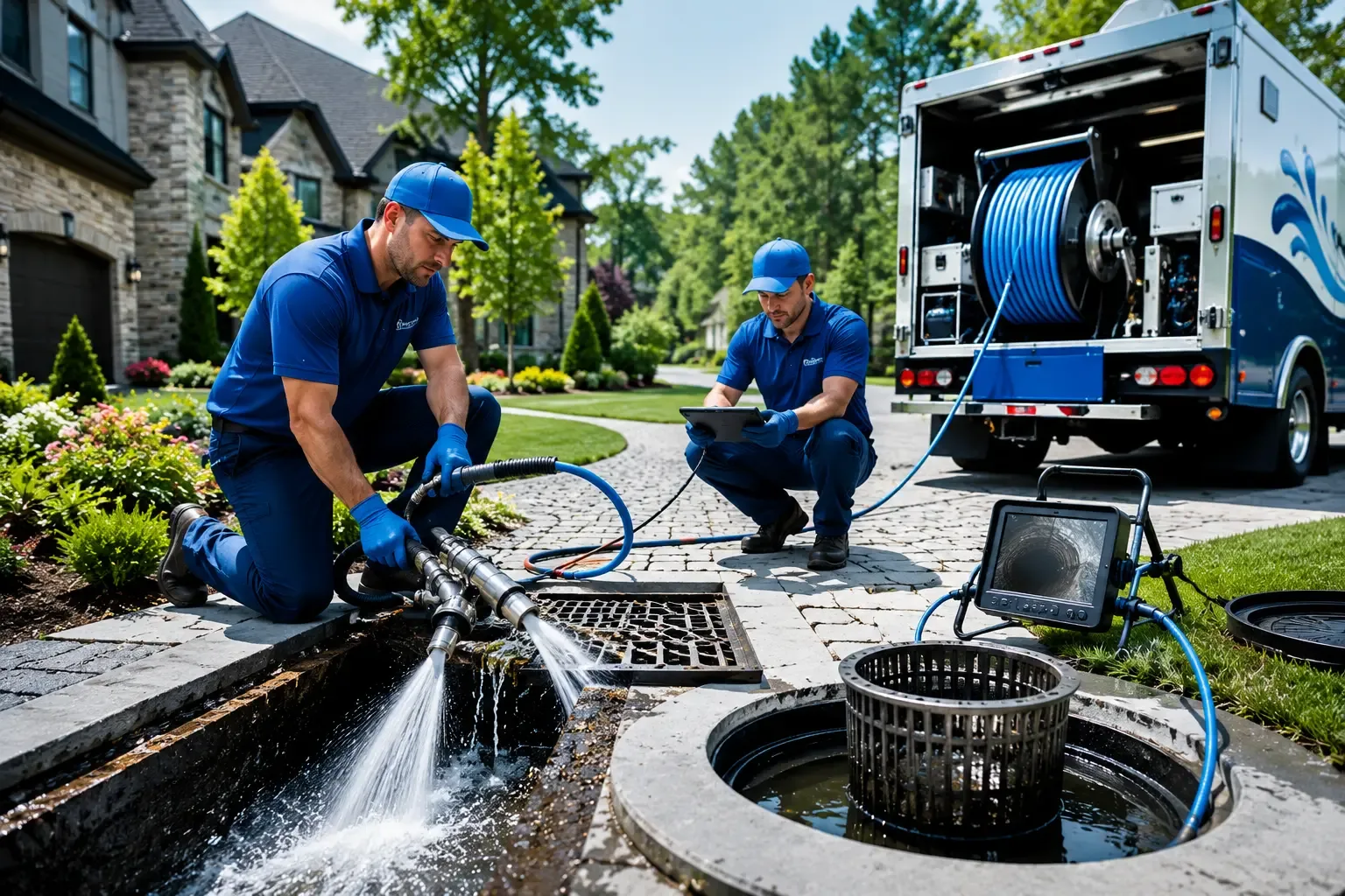 Local outdoor drain cleaning professionals in Bethpage, NY